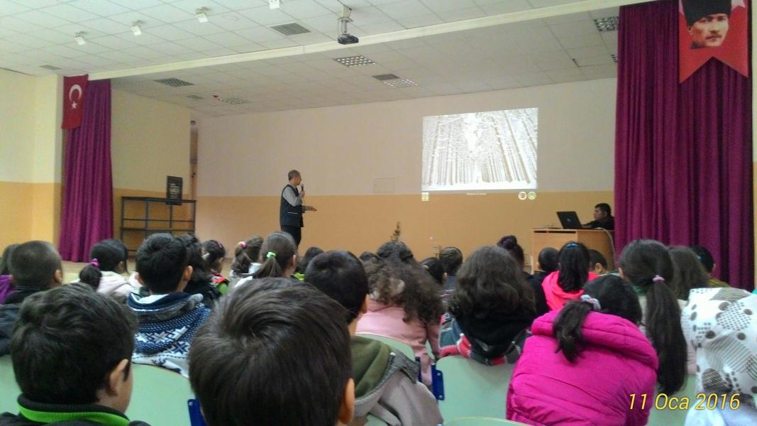 Orman Genel Müdürlüğü Ormanın Önemi ve Faydaları Adı Altındaki Konferansta Öğrencilerimize Yönelik Sunum Gerçekleştirdi.