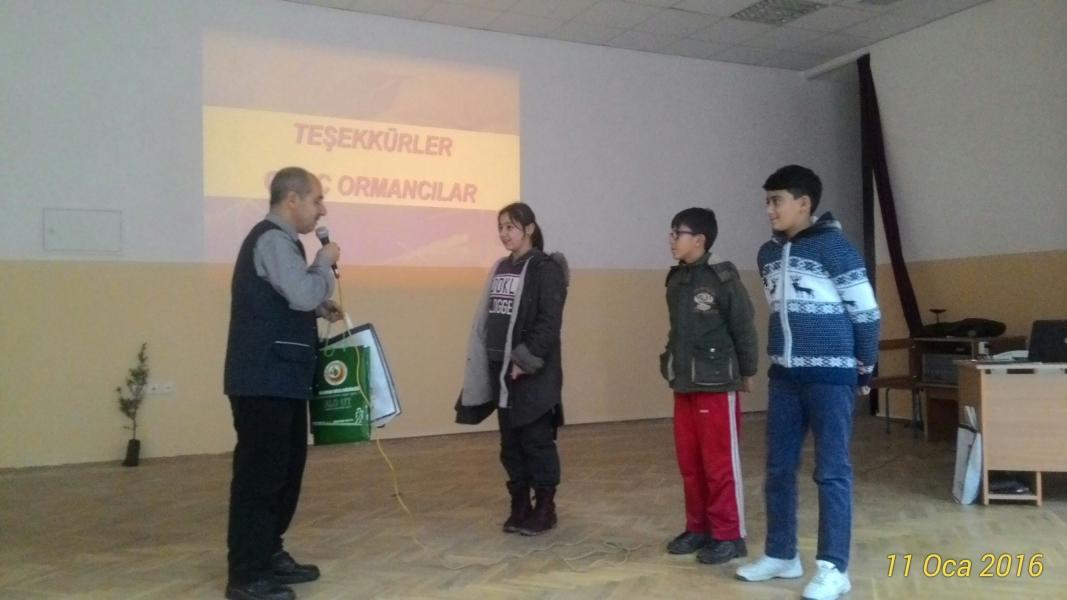 Orman Genel Müdürlüğü Ormanın Önemi ve Faydaları Adı Altındaki Konferansta Öğrencilerimize Yönelik Sunum Gerçekleştirdi.